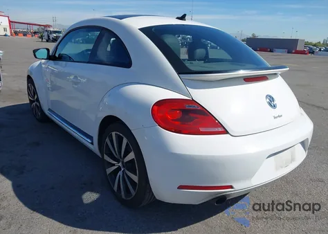 2013 Volkswagen Beetle Turbo из США, поврежденный, VIN 3VW4A7AT1DM602986